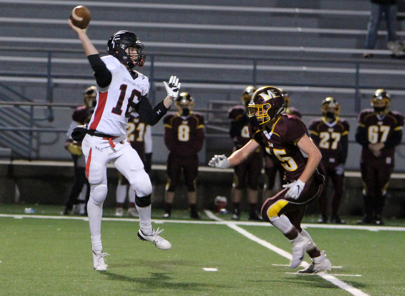 Chi-Hi at Menomonie football 10-16-20